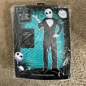 Mens Jack Skellington Nightmare Before Christmas Costume - size: Adult Standard